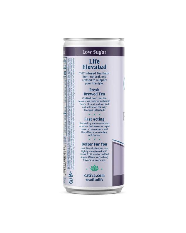 Cativa Blackberry | 10mg THC Infused Tea