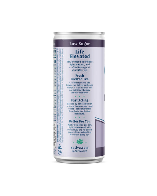 Cativa Blackberry | 10mg THC Infused Tea image 2
