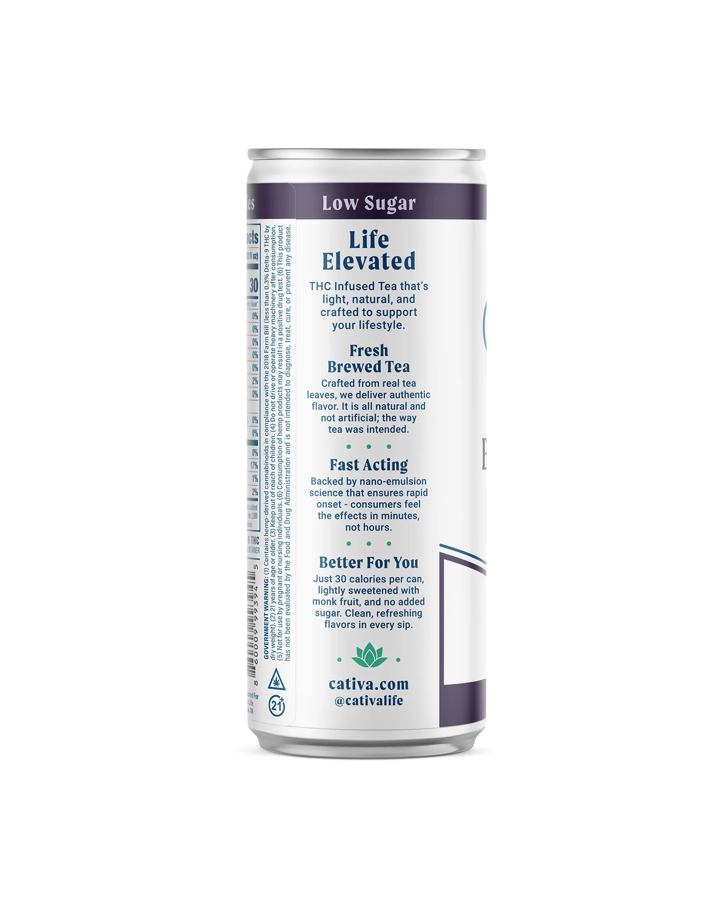 Cativa Blackberry | 5mg THC Infused Tea
