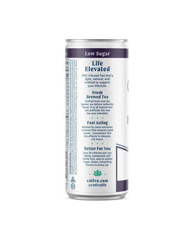 Cativa Blackberry | 5mg THC Infused Tea