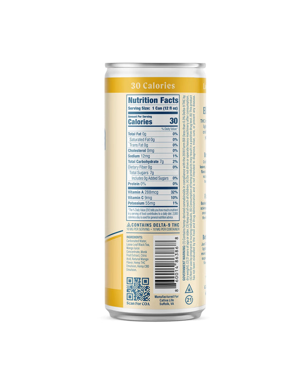Cativa Mango | 10mg THC Infused Tea