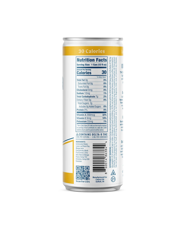 Cativa Mango | 5mg THC Infused Tea