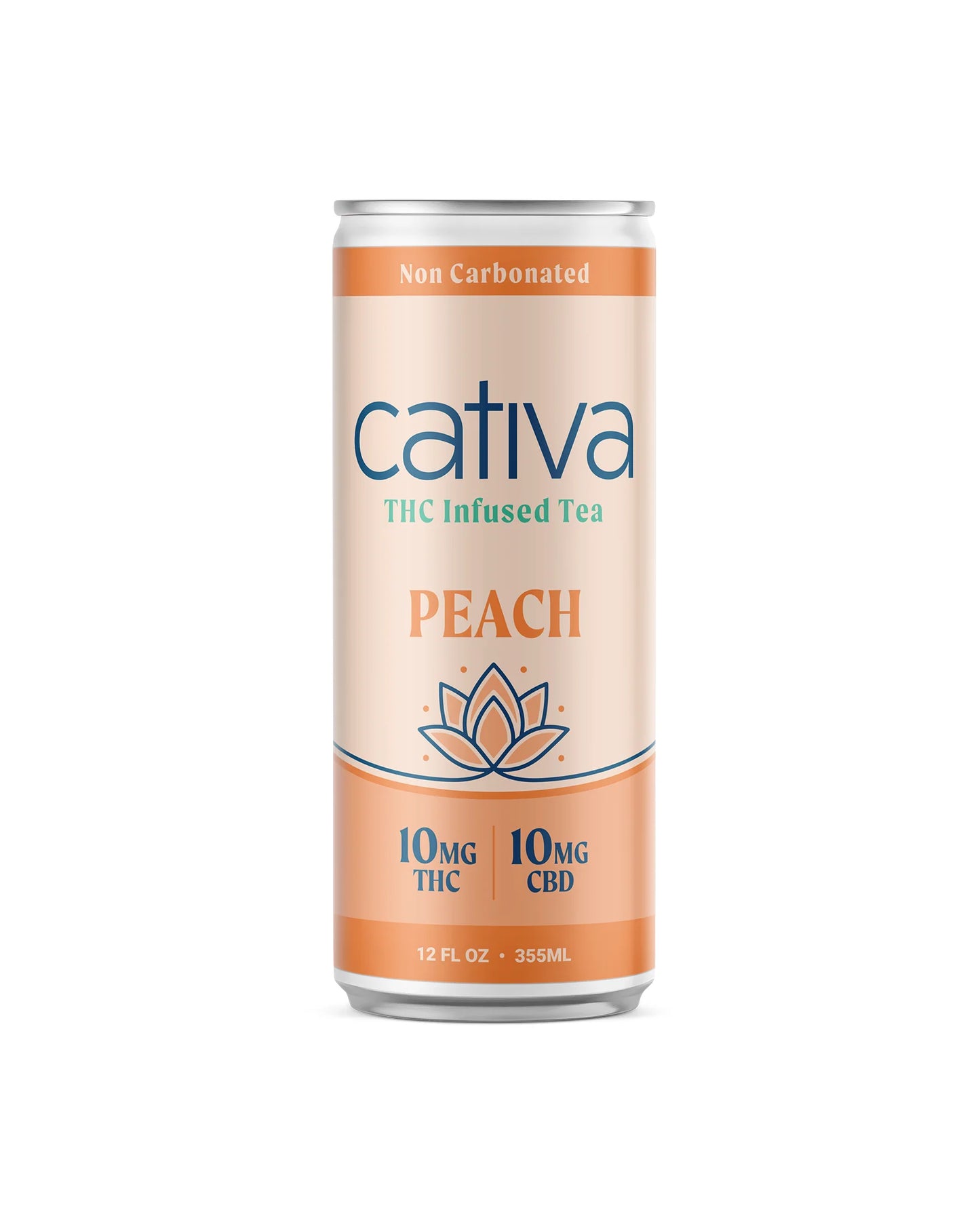Cativa Peach | 10mg THC Infused Tea