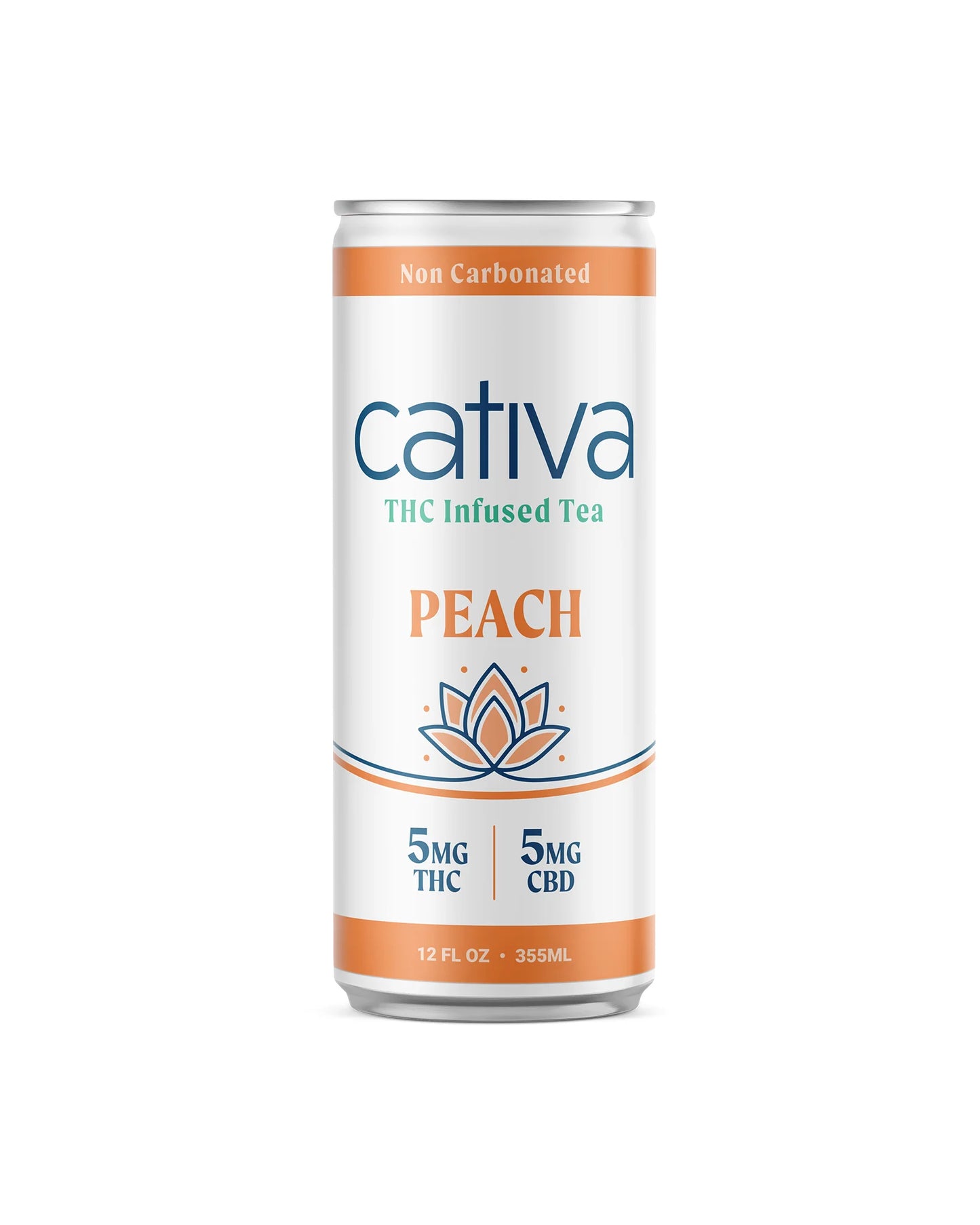 Cativa Peach | 5mg THC Infused Tea
